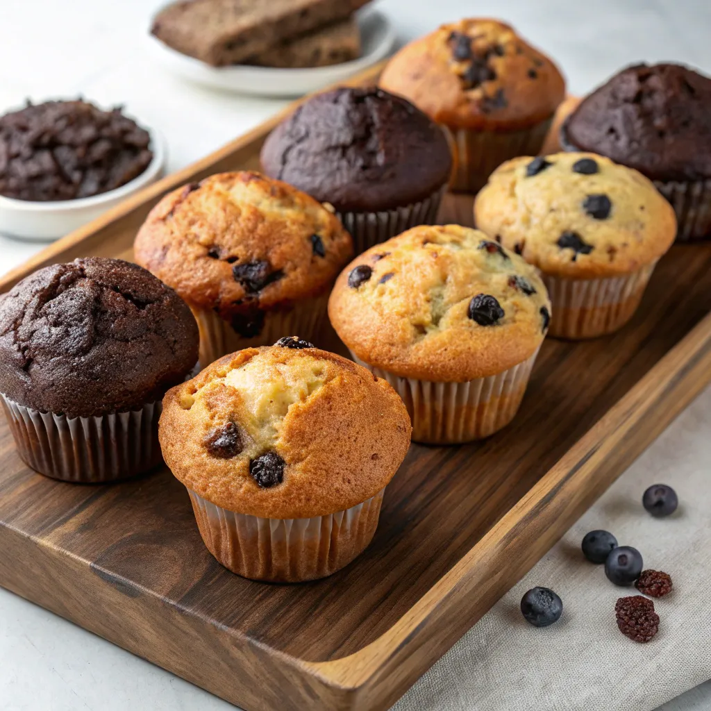 Assorted muffins